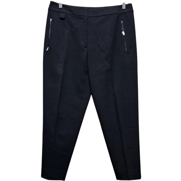 Theory Women Trousers Carrot Pant Core Wool Size 10‎ - Picture 1 of 11